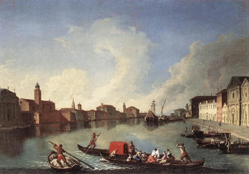 RICHTER, Johan View of the Giudecca Canal china oil painting image